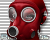 PIX Gas Mask Red