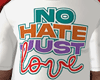 (h) No Hate Just Love M