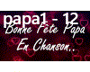 chanson fetes des peres