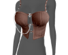 Goth Brown Top