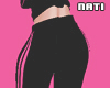 Pants Black and Pink