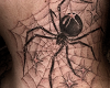 my spider neck tattoo <3