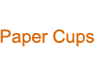 Derivable Paper Cups