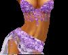 Lilas/white bellydancing