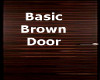 Basic Brown Door
