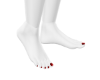 Feet-Bare |dark red