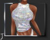 [J] Bling Top Silver -