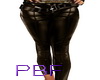 PBF*brwn Leather Belted