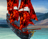 Pirate Ship On Fire