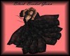 AO~Black Beaded Gown