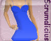 [S] Blue strappy Dress