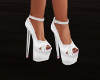 Sexy White Pink Heels