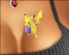 Pikachu Breast Tat L