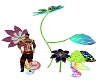 animated flowers fairies