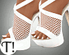 T! Sassy White Heels