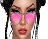 pink glasses summer