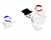 Snowman Family Decor