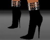 BLK Velvet Ankle Boots