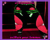 green kiss & love pant