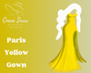 Paris Yellow Gown