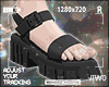 🐀 Sandals Black