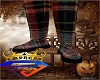 His Winter Boots Plaid 1