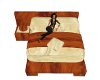 cream n brown relax bed