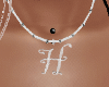 Necklace Letter H