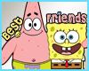 Best friends Spongebob