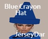 Crayon Blue Hat