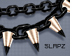 !!S Spike Choker Nude