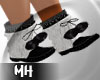[MH] Black White Boots