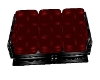 {GD} red&blk Couch for 3