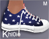 K 4th july shoes M