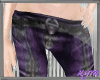 (KA):Used Pants:(Purple)