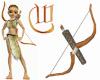 Bow and Arrows - female