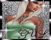 Denim angel tattoo dress
