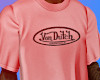 Von Dutch Box Tee Pink