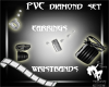 PVC Diamond Set Male