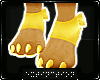 . heel paws | yellow