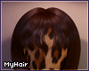 miley mocha + bangs