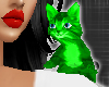 *-*Shoulder Kitten Green