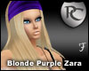 Blonde Purple Zarayah