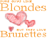Sure guys like blondes..