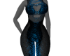 Blue Snake Skin Bodysuit