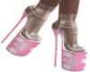 pink star heels