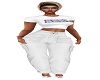 ASL Nitro White Joggers