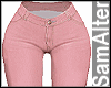 RLL FLARED PINK JEANS
