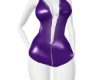 2/4 Purple Dress L Zip