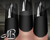 -MB- Long Black Nails